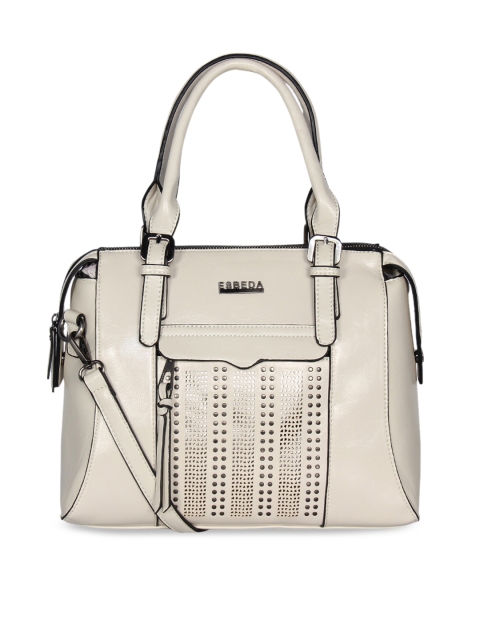 

ESBEDA Cream-Coloured Embellished Handheld Bag