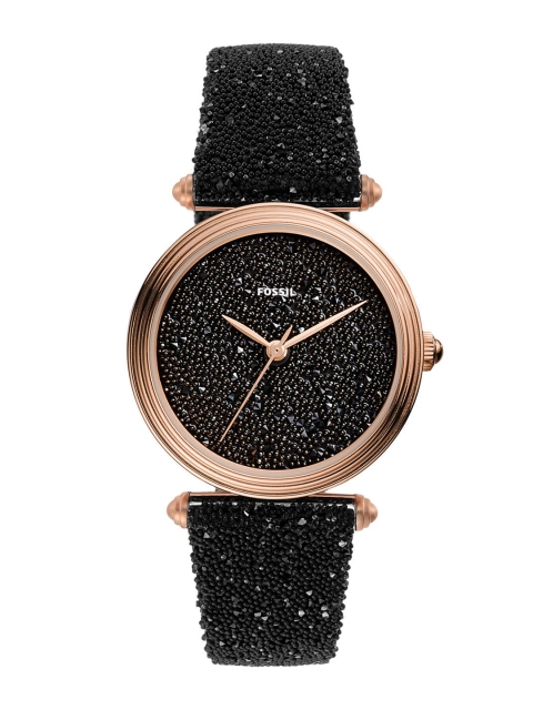 

Fossil Women Black Analogue Watch LE1072