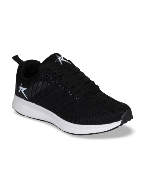 

REFOAM Men Black Flyknit Running Shoes