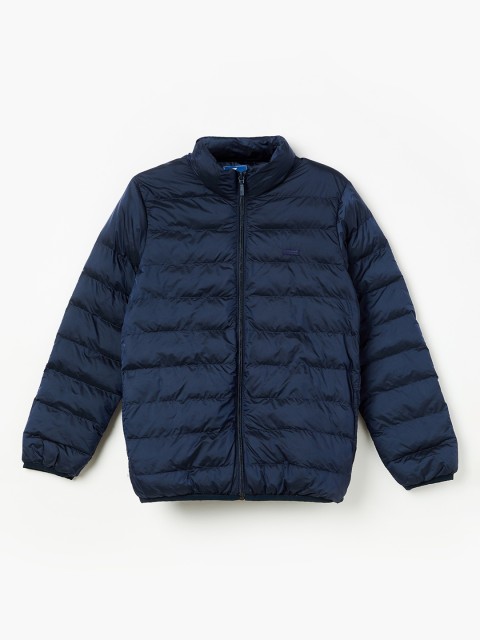

Fame Forever by Lifestyle Boys Navy Blue Solid Padded Jacket
