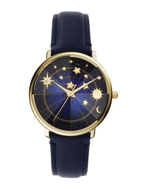 

Fossil Women Blue Analogue Leather Watch LE1094