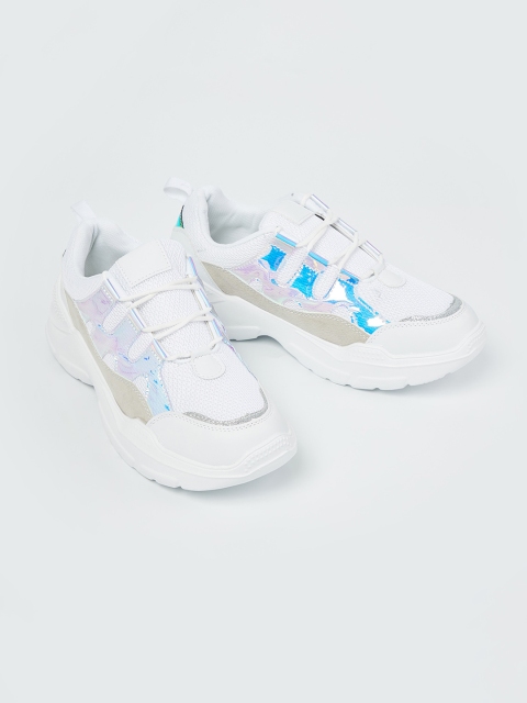 

Ginger by Lifestyle Women White Sneakers