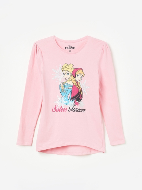 

Fame Forever by Lifestyle Girls Pink Printed High-Low Top