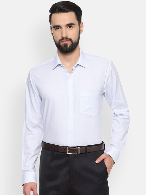 

Van Heusen Men Blue Loose Fit Solid Formal Shirt