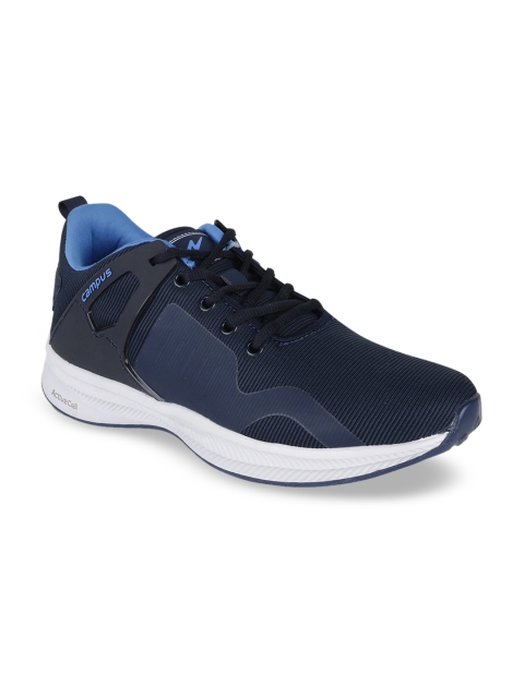 Campus Men Navy Blue Mesh ROMAN Running Shoes