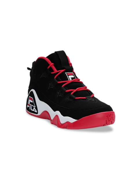 

FILA Men Black & Red Grant Hill 1 Sneakers
