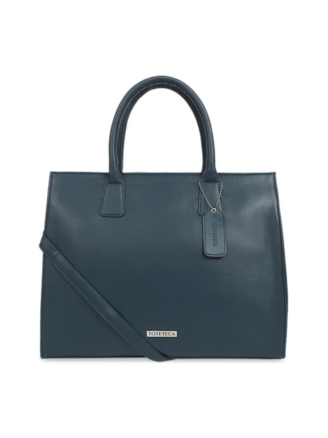 

Toteteca Blue Solid Handheld Bag