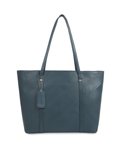 

Toteteca Teal Blue Solid Shoulder Bag