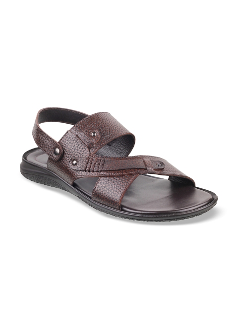 

Mochi Men Brown Leather Sandals