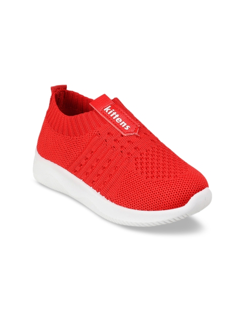

Kittens Boys Red Slip-On Sneakers