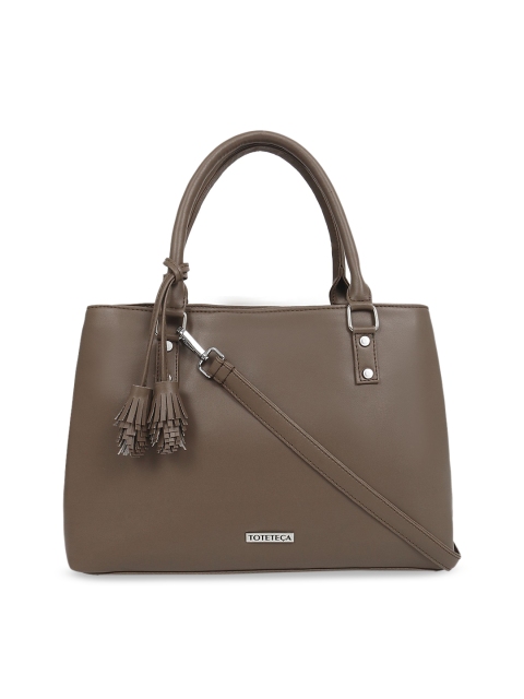 

Toteteca Tan Brown Solid Handheld Bag