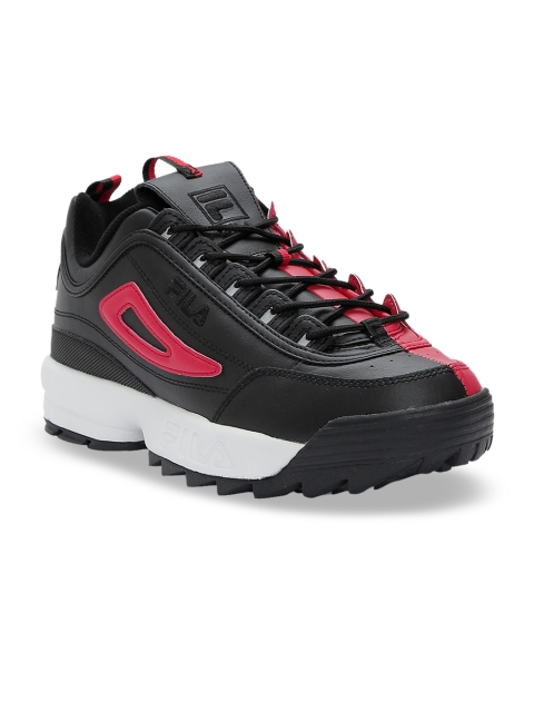 

FILA Men Black DISRUPTOR II 5050 Sneakers
