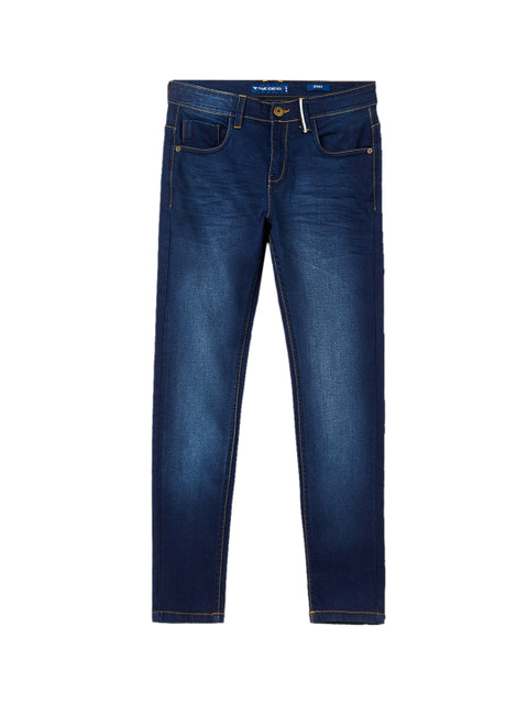 

Fame Forever by Lifestyle Boys Blue Skinny Fit Mid-Rise Clean Look Jeans