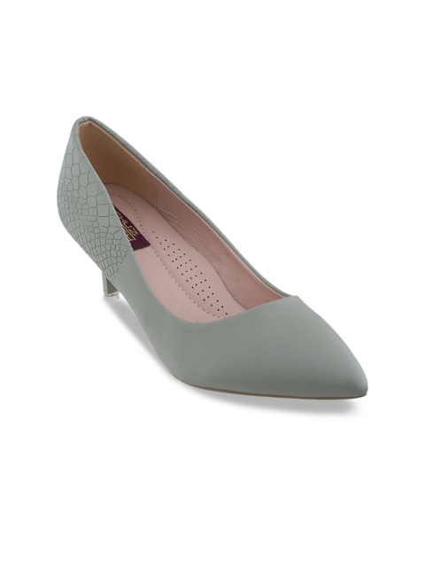 

SHUZ TOUCH Women Blue Solid Pumps