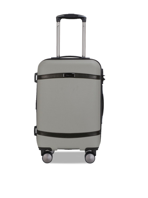 

IT luggage Grey Solid Cabin Trolley Bag