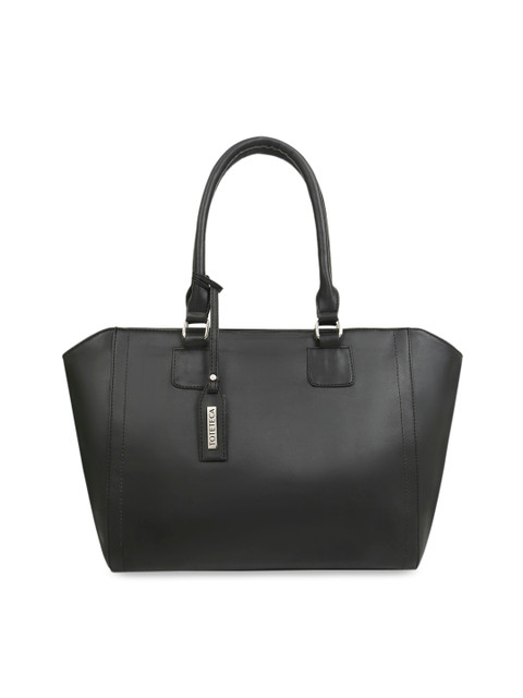

Toteteca Black Solid Shoulder Bag
