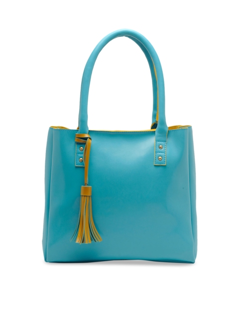 

BandBox Blue Solid Handheld Bag