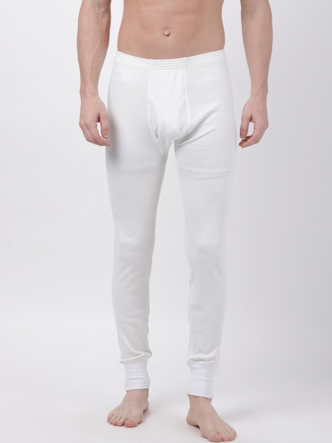 

Macroman M-Series Men White Solid Thermal Bottom