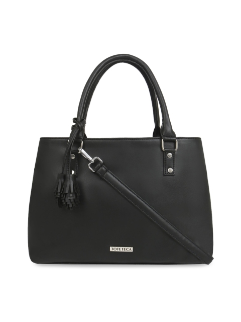 

Toteteca Black Solid Handheld Bag