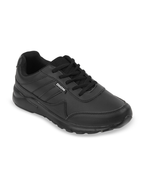 

Kittens Kids Black Solid School Shoes