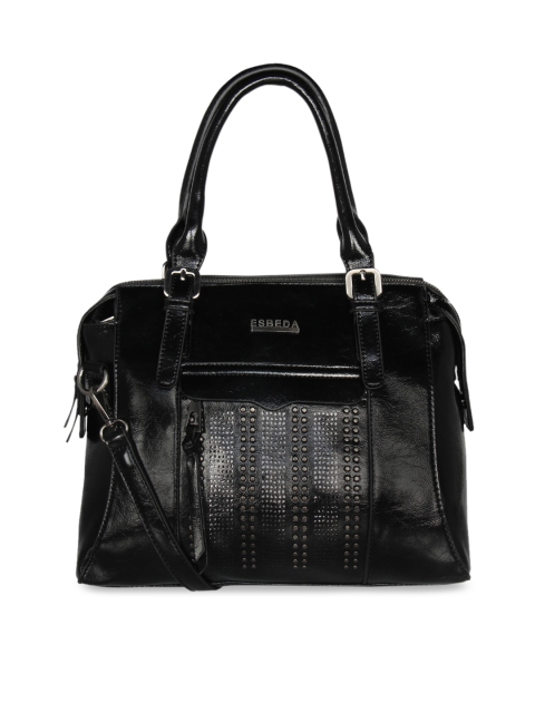 

ESBEDA Black Embellished Handheld Bag