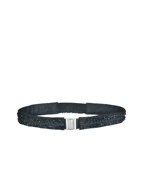 

Diwaah Women Black Embellished Belt