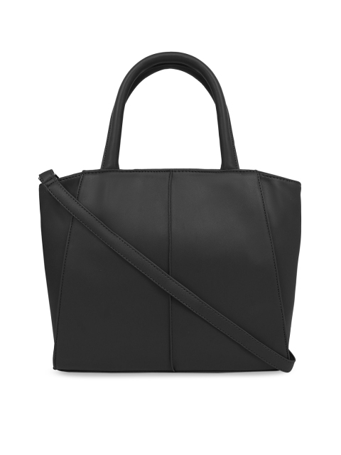 

Toteteca Black Solid Handheld Bag