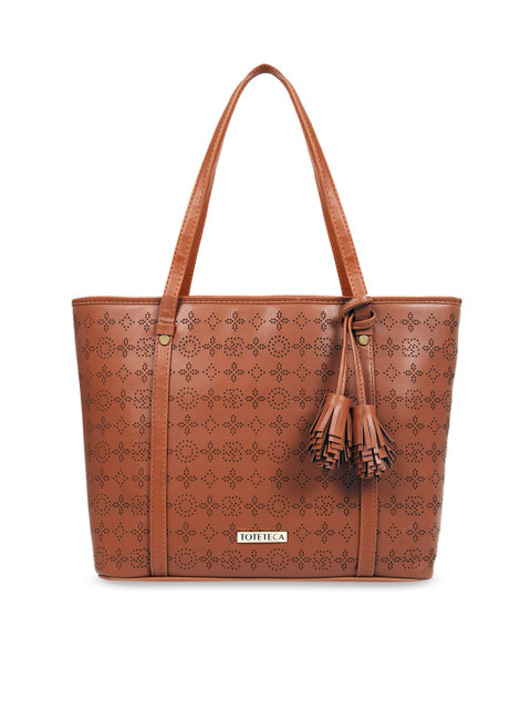 

Toteteca Tan Brown Solid Shoulder Bag