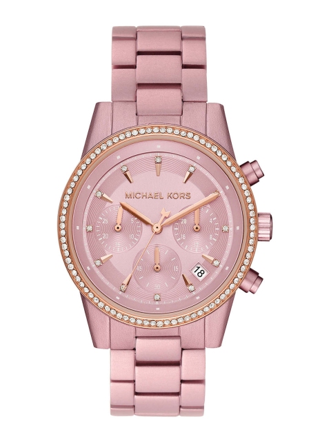 

Michael Kors Women Pink Analogue Watch MK6753
