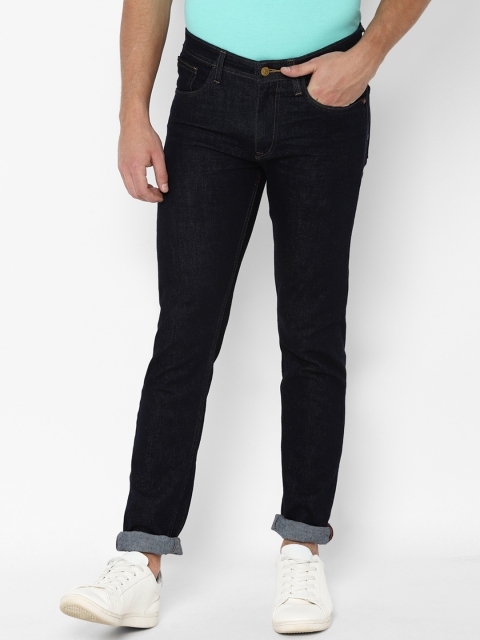 

Solly Jeans Co. Men Navy Blue Skinny Fit Mid-Rise Clean Look Stretchable Jeans