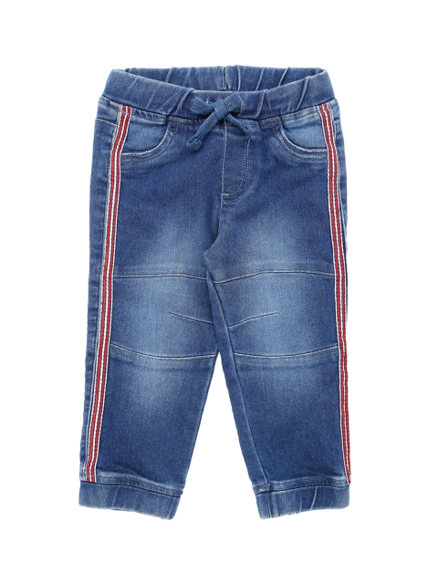 

Pantaloons Baby Boys Blue Regular Fit Mid-Rise Clean Look Jeans