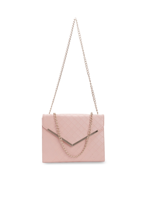 

Bagstopia Pink Solid Sling Bag