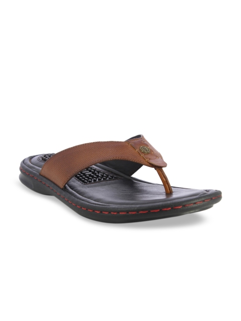 

Alberto Torresi Men Tan Brown Comfort Sandals