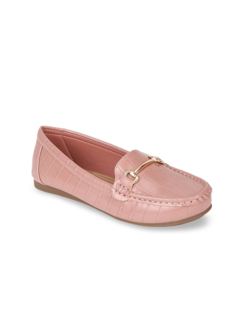 

Van Heusen Woman Pink Textured Ballerinas