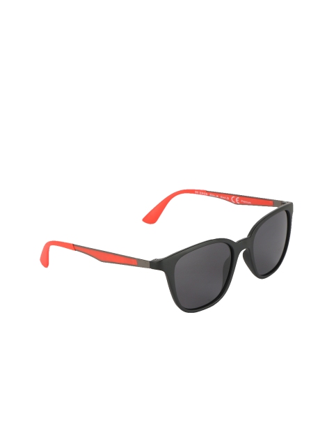 

Daniel Klein Men Polarized & UV Protected Wayfarer Sunglasses DK3205, Black