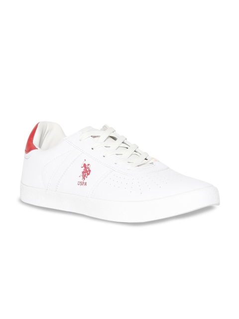 

U.S. Polo Assn. Men White Sneakers