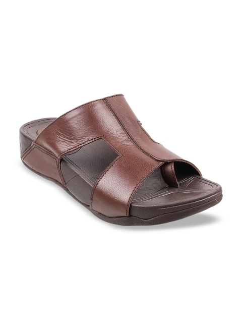 

Metro Men Brown Comfort Sandals