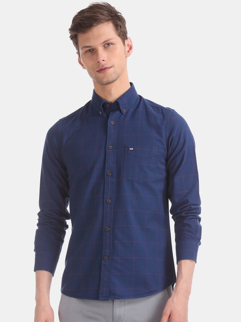 

Arrow Sport Men Blue Slim Fit Solid Casual Shirt