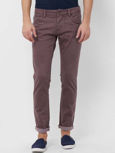 

Lawman pg3 Men Coffee Brown Skinny Fit Mid-Rise Clean Look Jeans