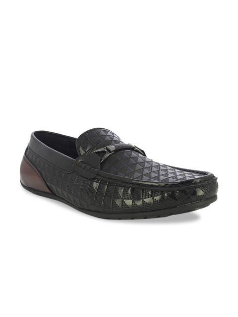 

Alberto Torresi Men Black Driving Shoes