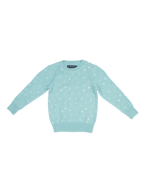 

Allen Solly Junior Girls Blue Printed Pullover Sweater