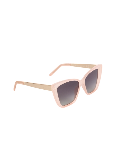 

Daniel Klein Women Polazised & UV Protected Butterfly Sunglasses DK4286-C3, Grey