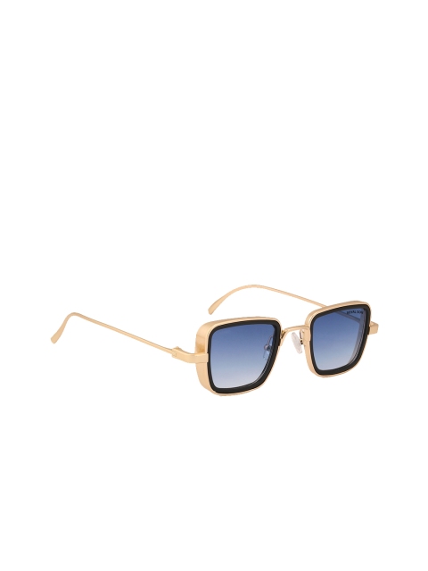 

ROYAL SON Unisex UV Protected Lens Square Sunglasses, Blue