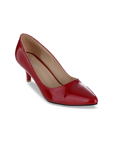 

Sherrif Shoes Women Maroon Solid Pumps