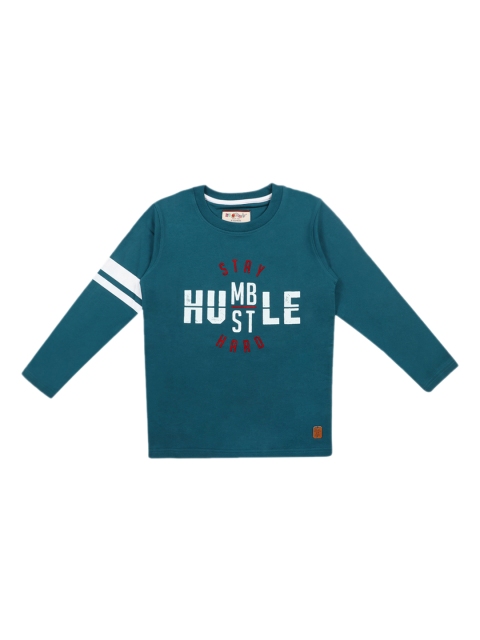

Lil Tomatoes Boys Bottle Green Printed Sweatshirt