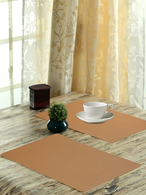 

OBSESSIONS Set of 6 Beige Luca Dining Table Mat