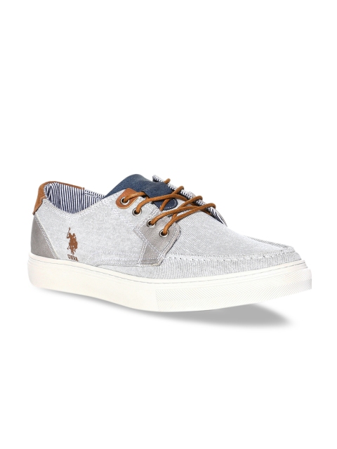 

U.S. Polo Assn. Men Grey Sneakers