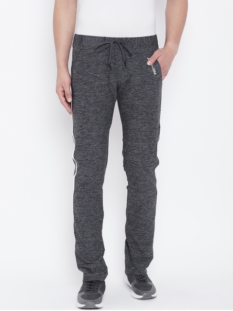 

JUMP USA Men Grey Solid Slim-Fit Track Pants
