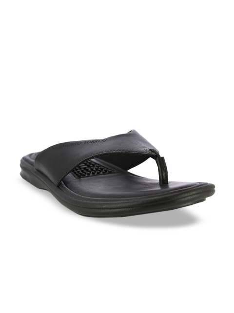

Alberto Torresi Men Black Comfort Sandals