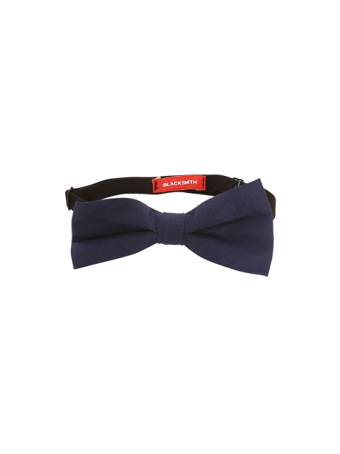 

Blacksmith Blue Woven Design Bow Tie